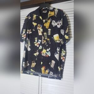 Pacific Legend Gambling Hawaiian Shirt XL
